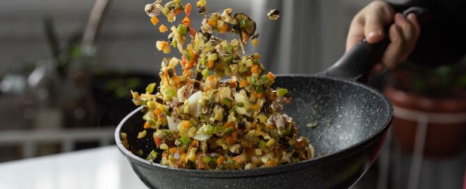 Ingredient blending and formulation during food and beverage product development.