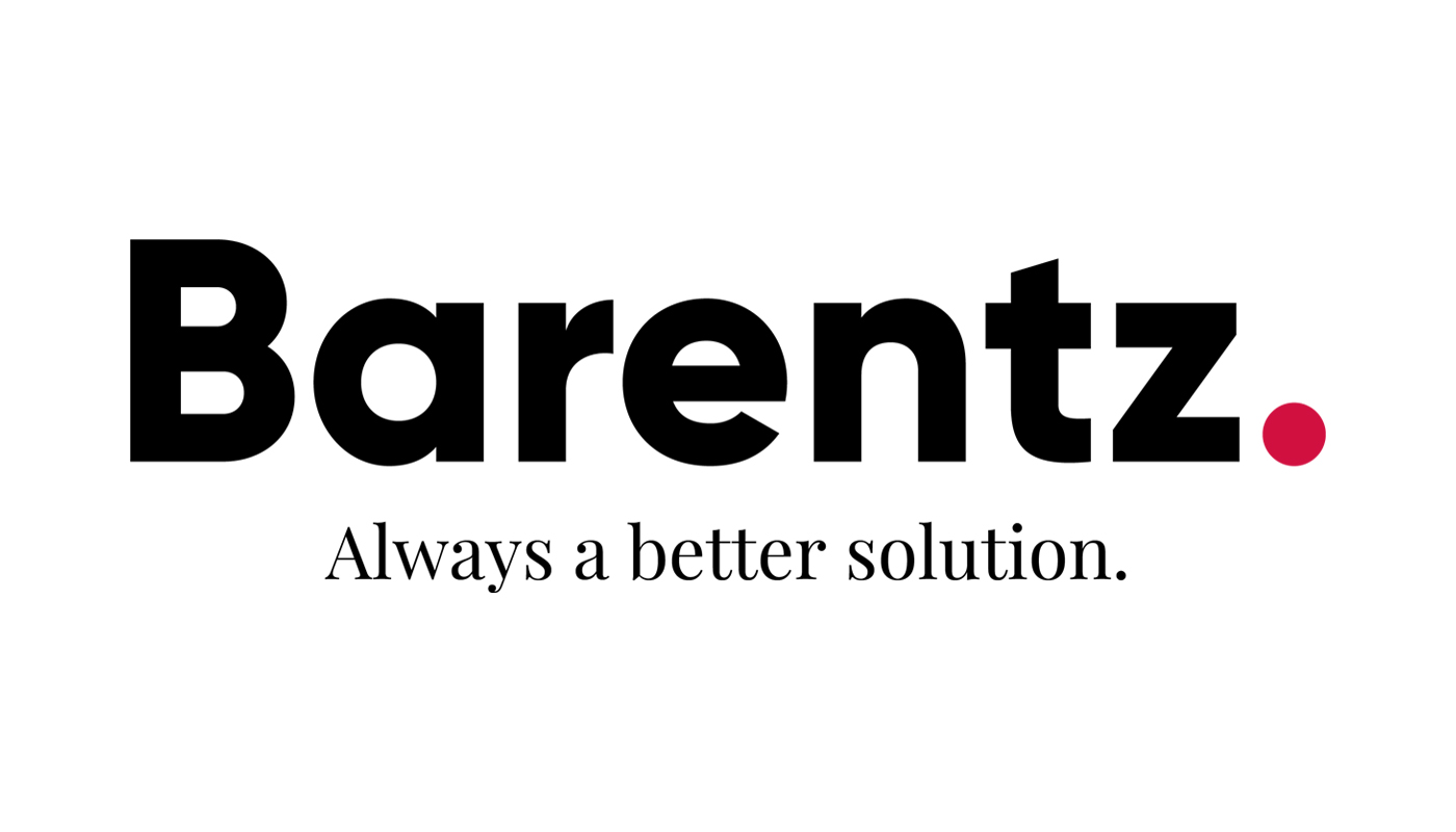 Barentz South Africa logo with always a better solution tagline
